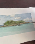 Virgin Islands National Park Mini Watercolor Original