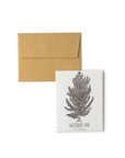 Whitebark Pine Letterpress Card