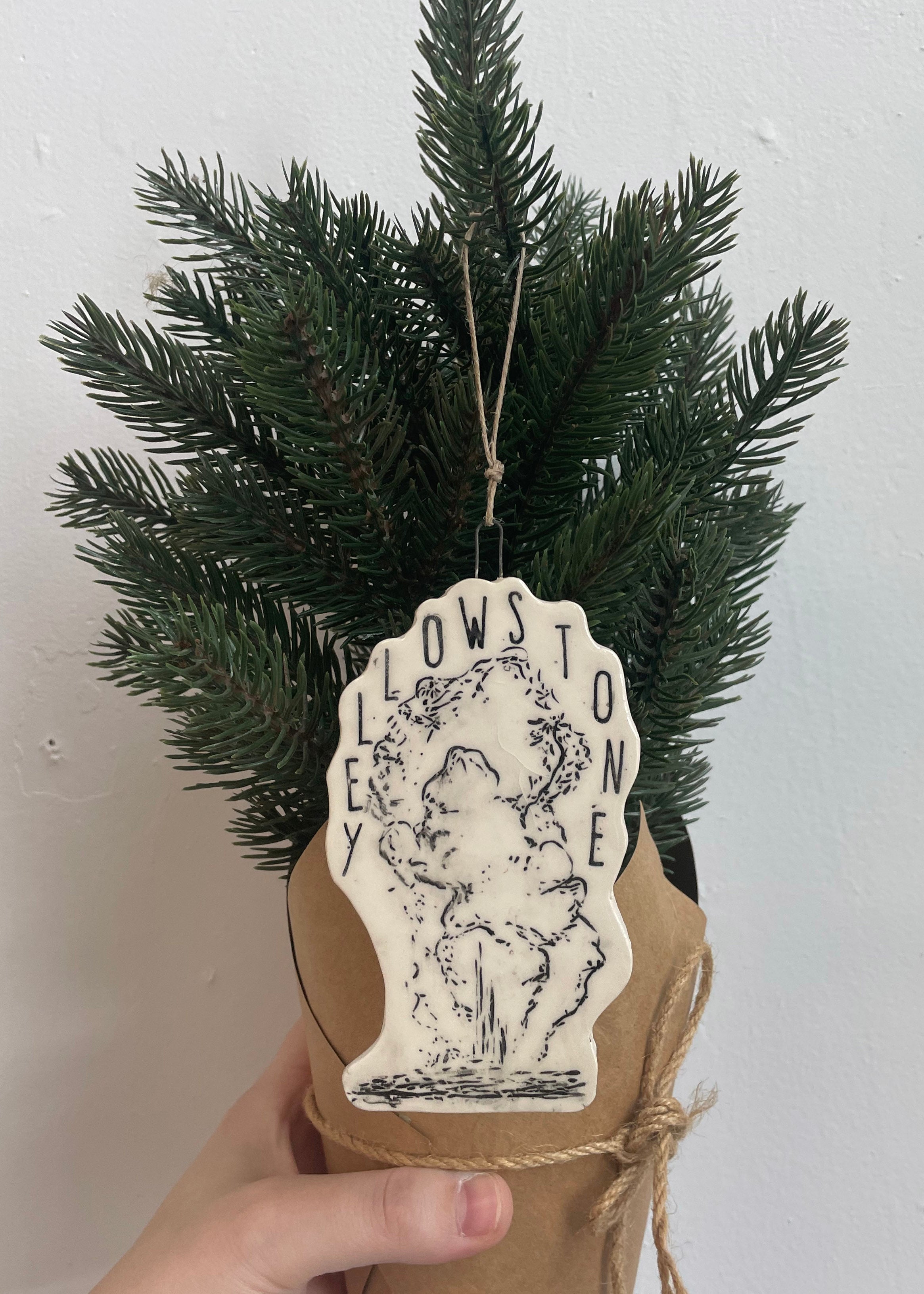 Yellowstone Ornament, No 1