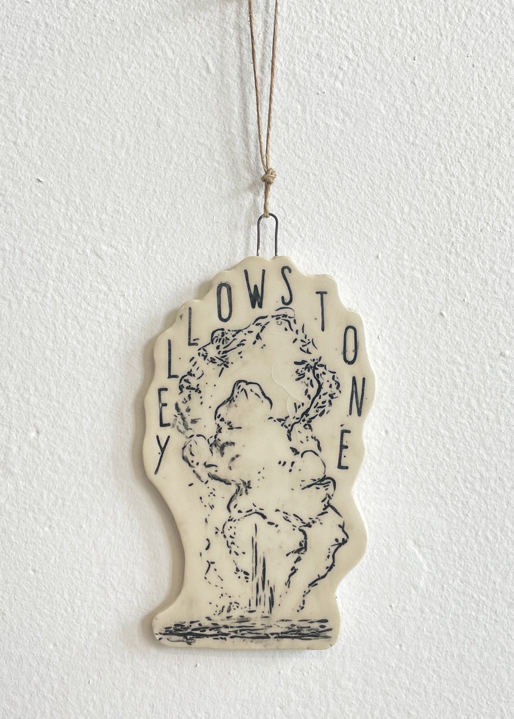 Yellowstone Ornament, No 1