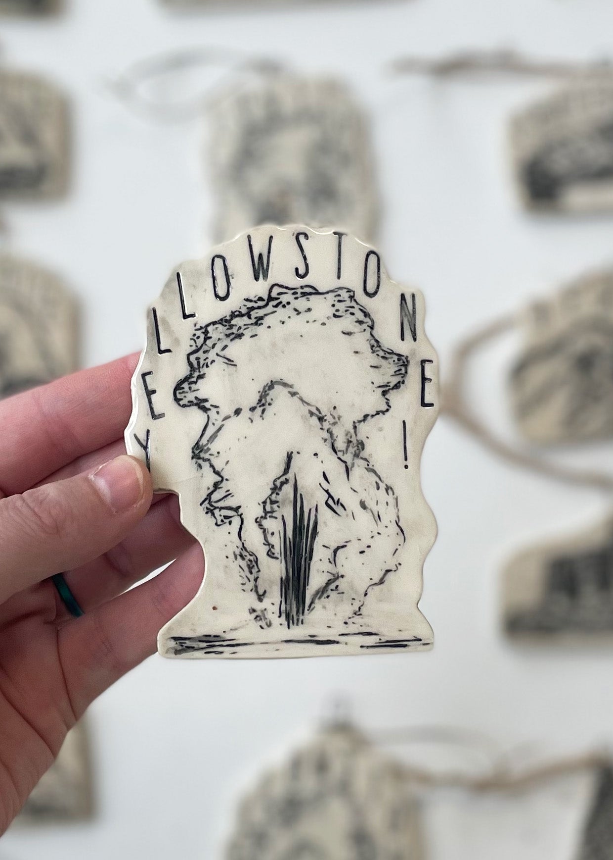 Yellowstone Ornament, No 2