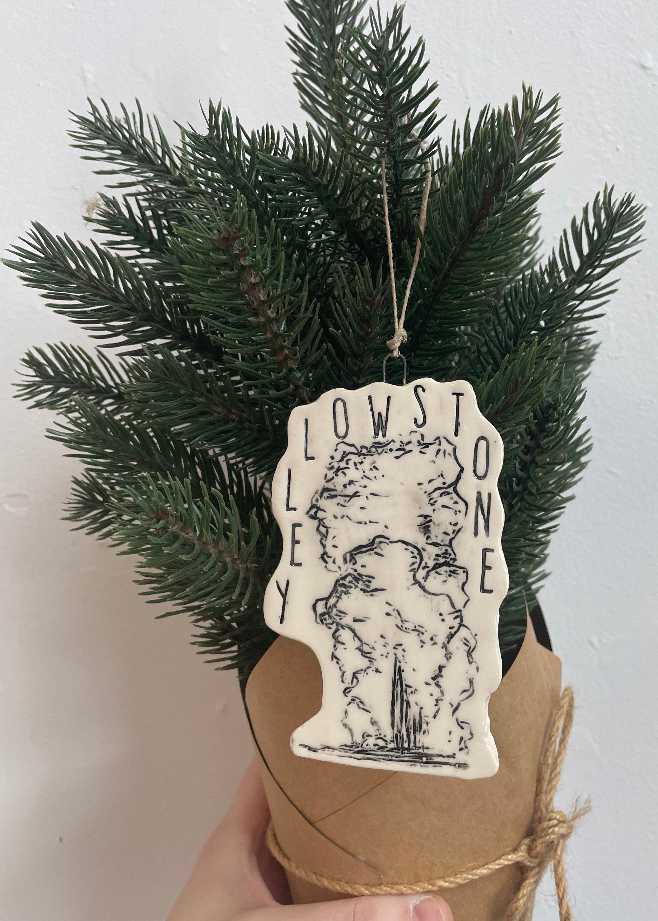 Yellowstone Ornament, No 3