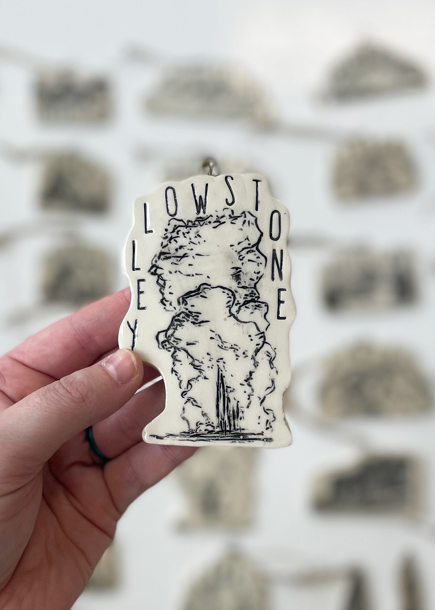 Yellowstone Ornament, No 3