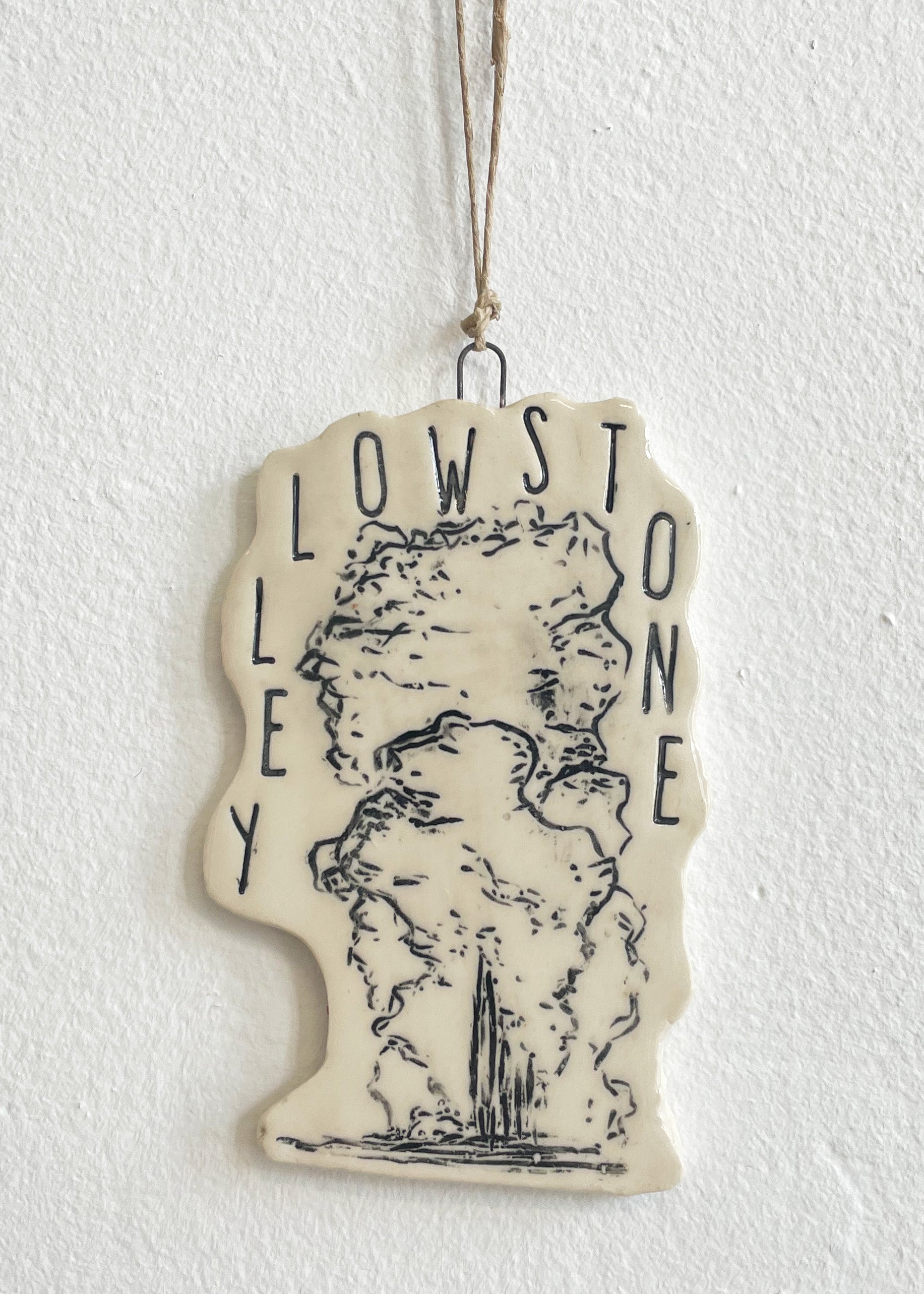 Yellowstone Ornament, No 3