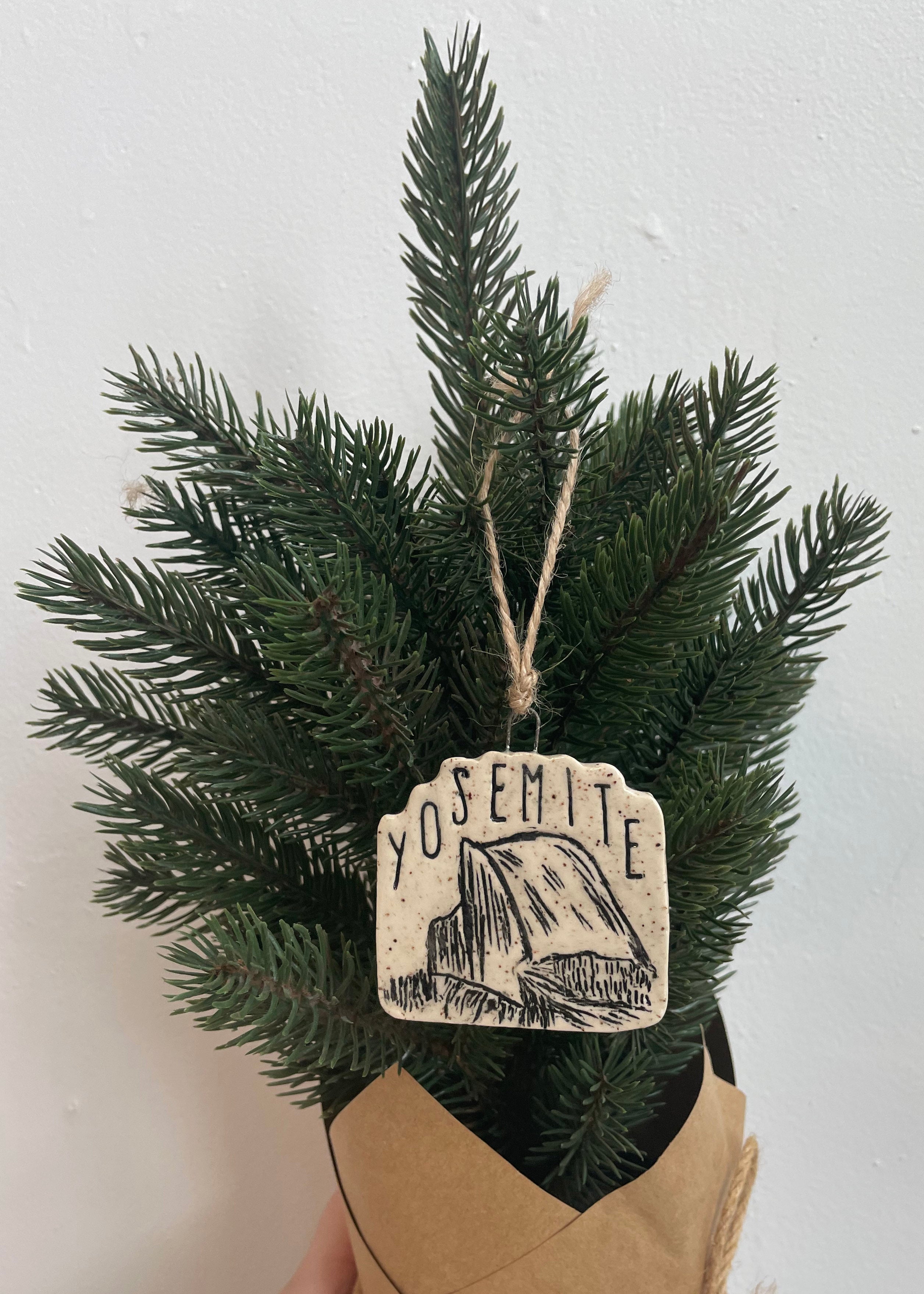 Yosemite Half Dome Ornament, No 2