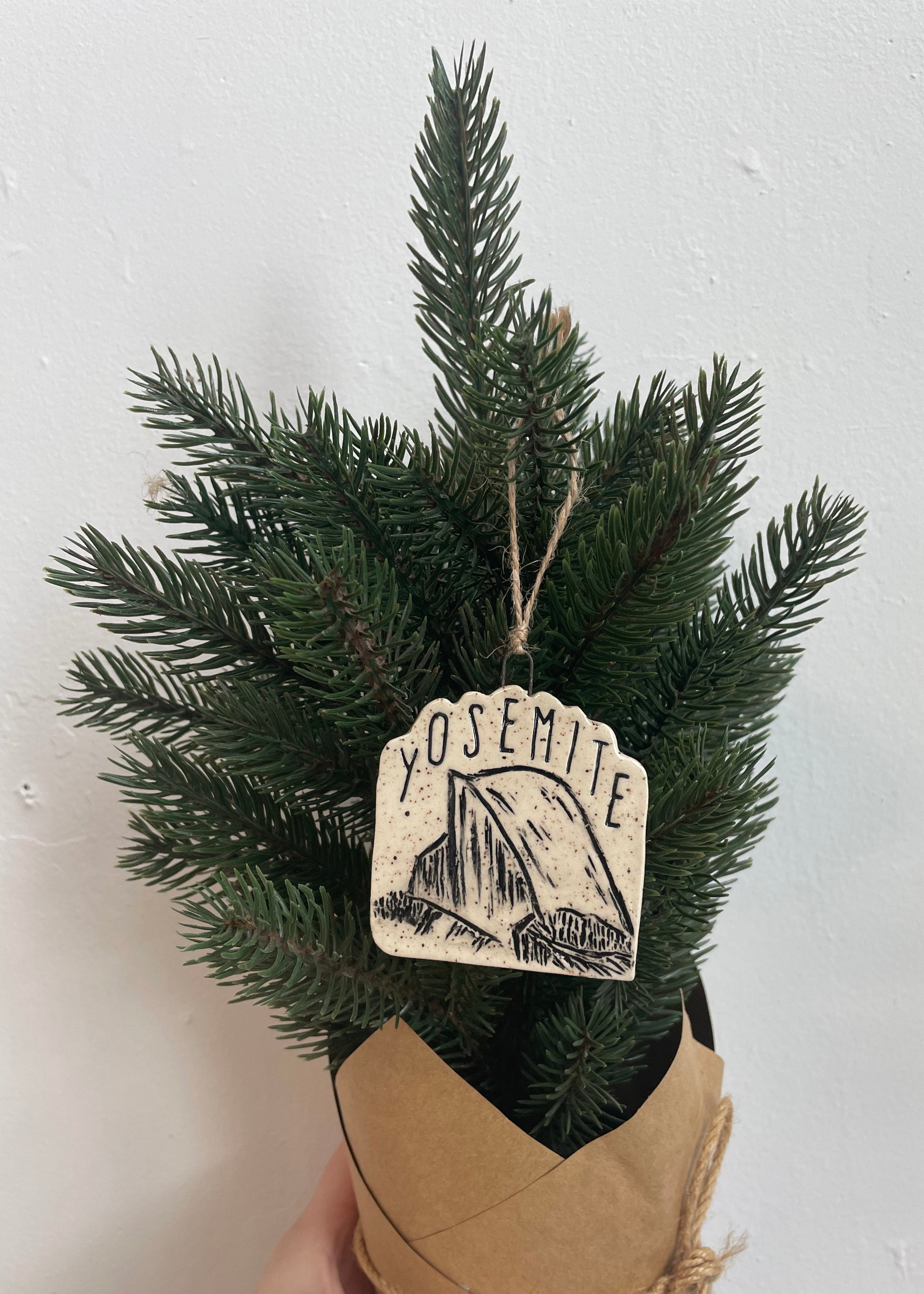 Yosemite Half Dome Ornament, No 4