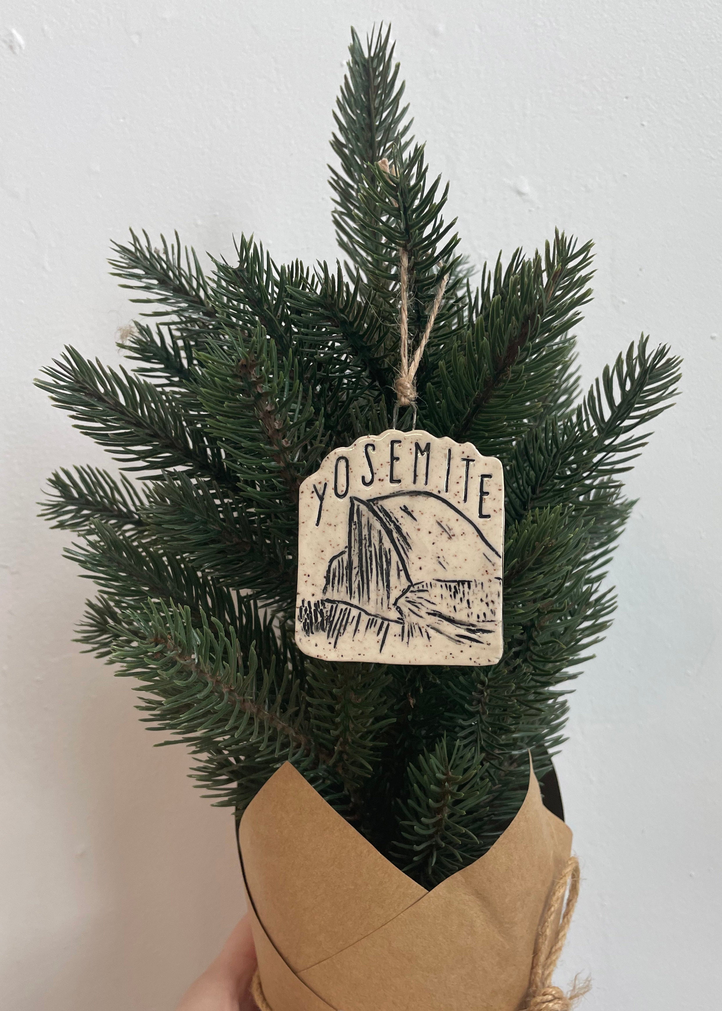 Yosemite Half Dome Ornament, No 3