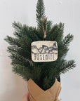 Yosemite Tunnel View Ornament, No 3