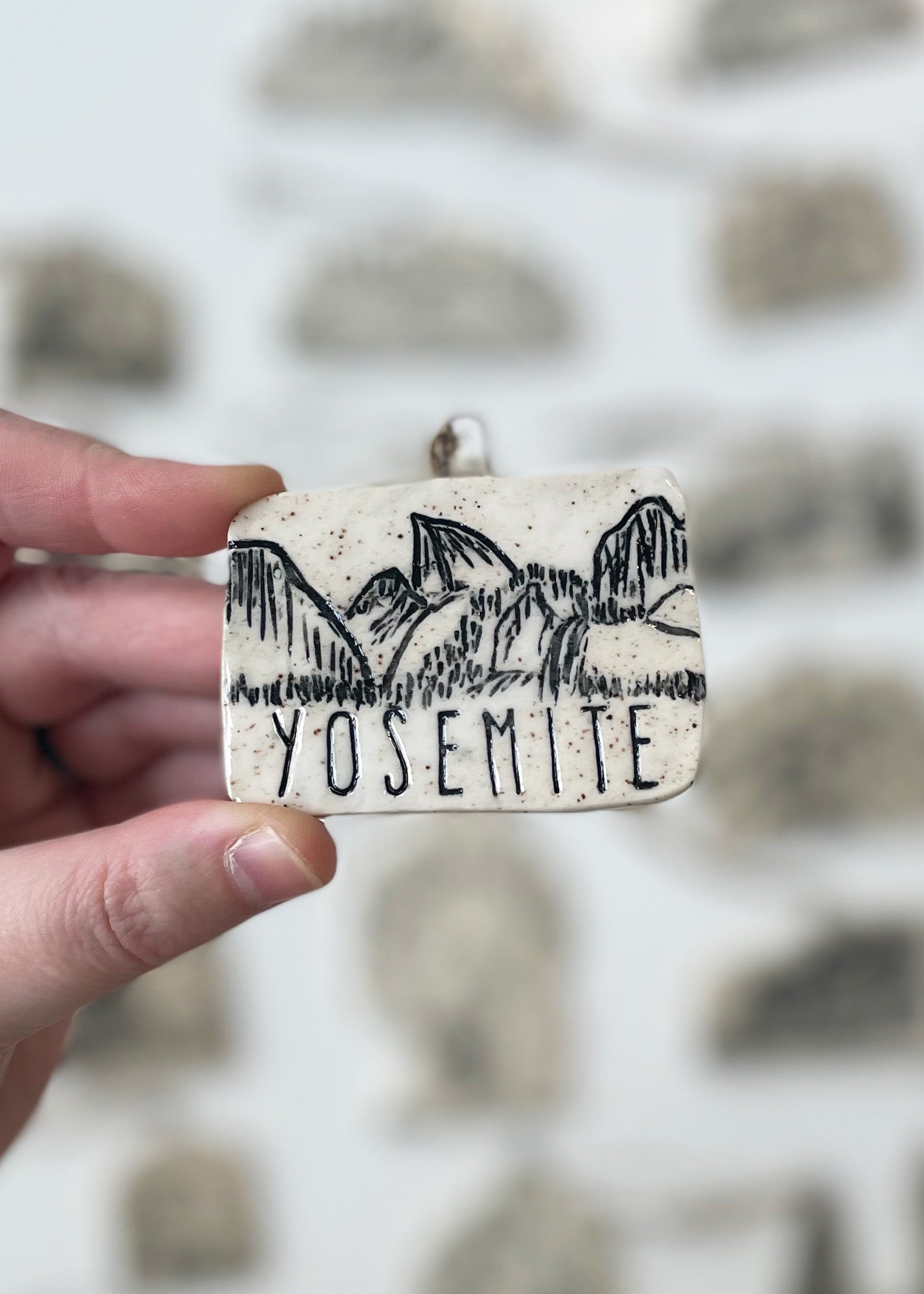 Yosemite Tunnel View Ornament, No 9