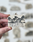 Yosemite Tunnel View Ornament, No 9