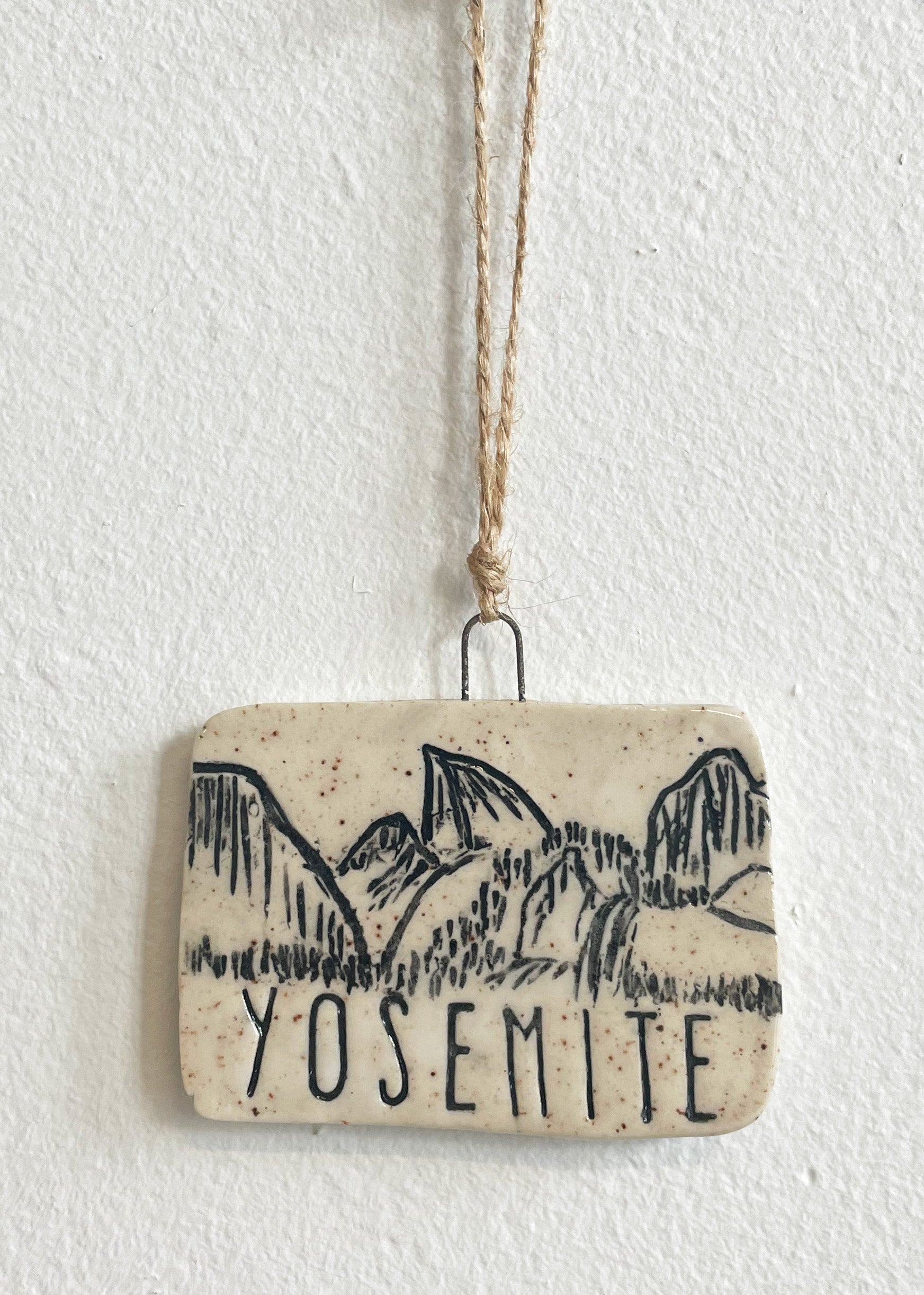 Yosemite Tunnel View Ornament, No 9