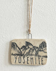 Yosemite Tunnel View Ornament, No 9