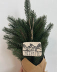 Yosemite Tunnel View Ornament, No 9
