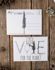 Vote for the Planet Postcard