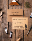 River Sunset Elopement Love Note