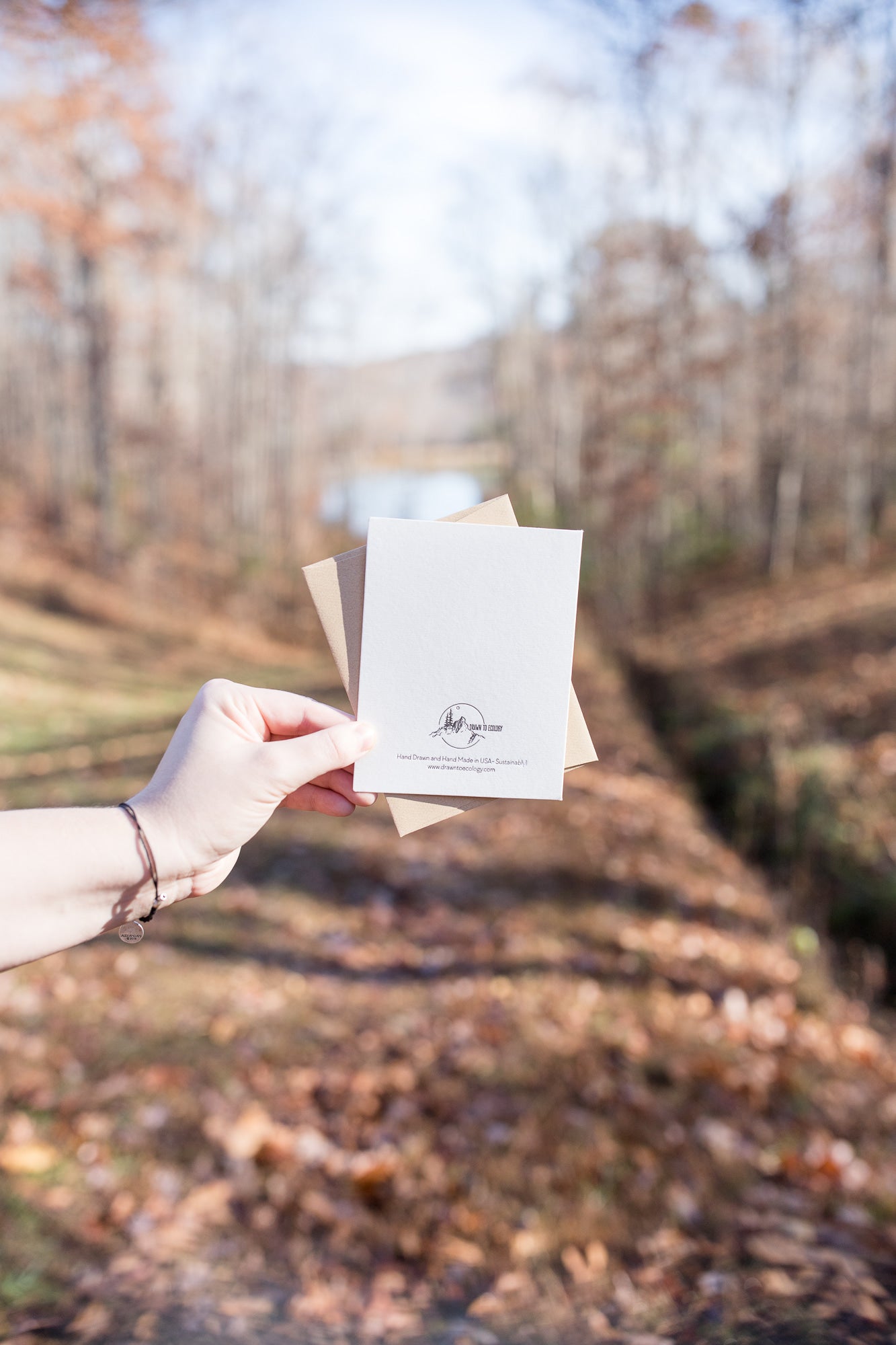 Mountain Hemlock Letterpress Card