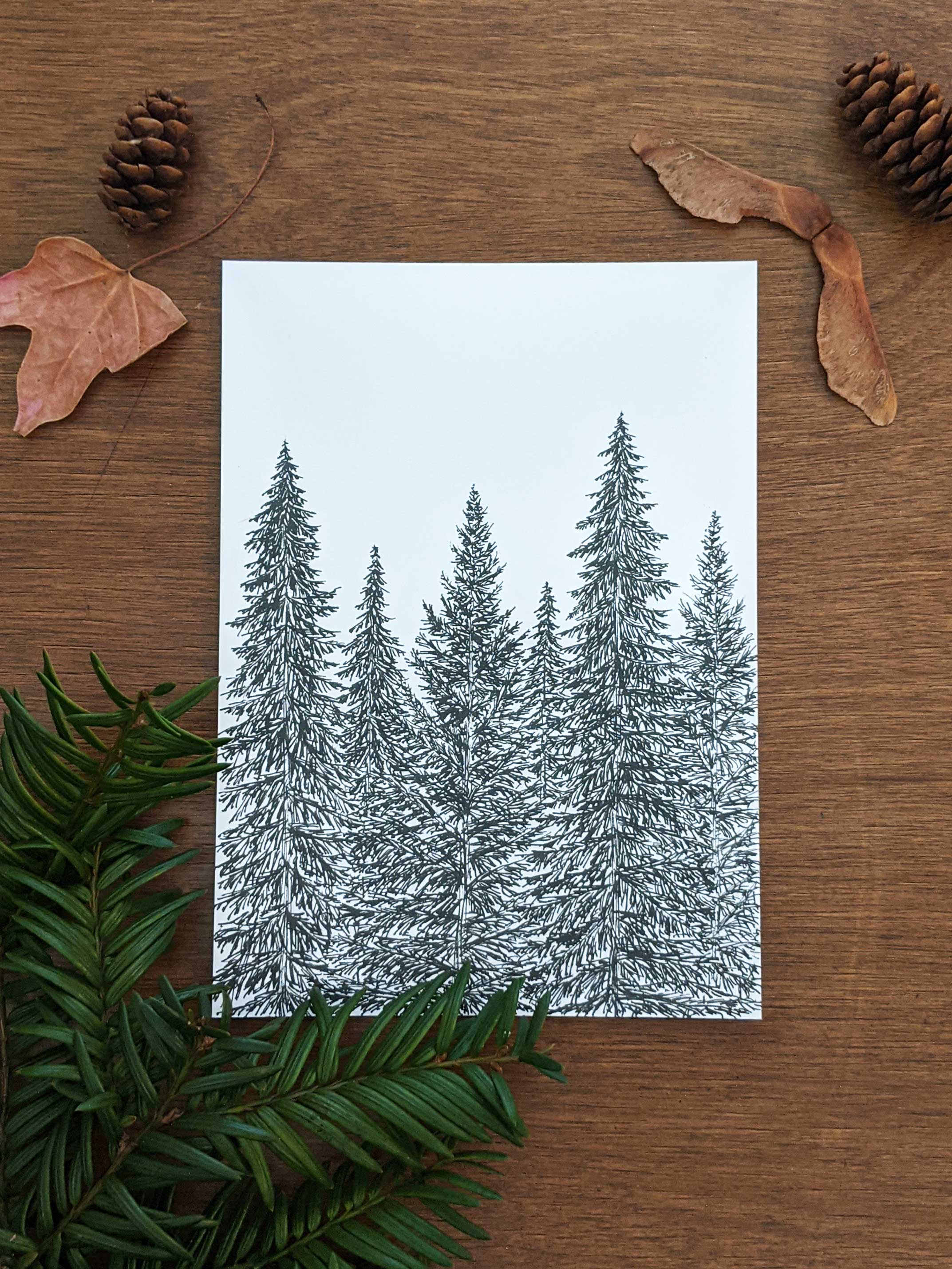 'Basking in Gratitude' Ink Original