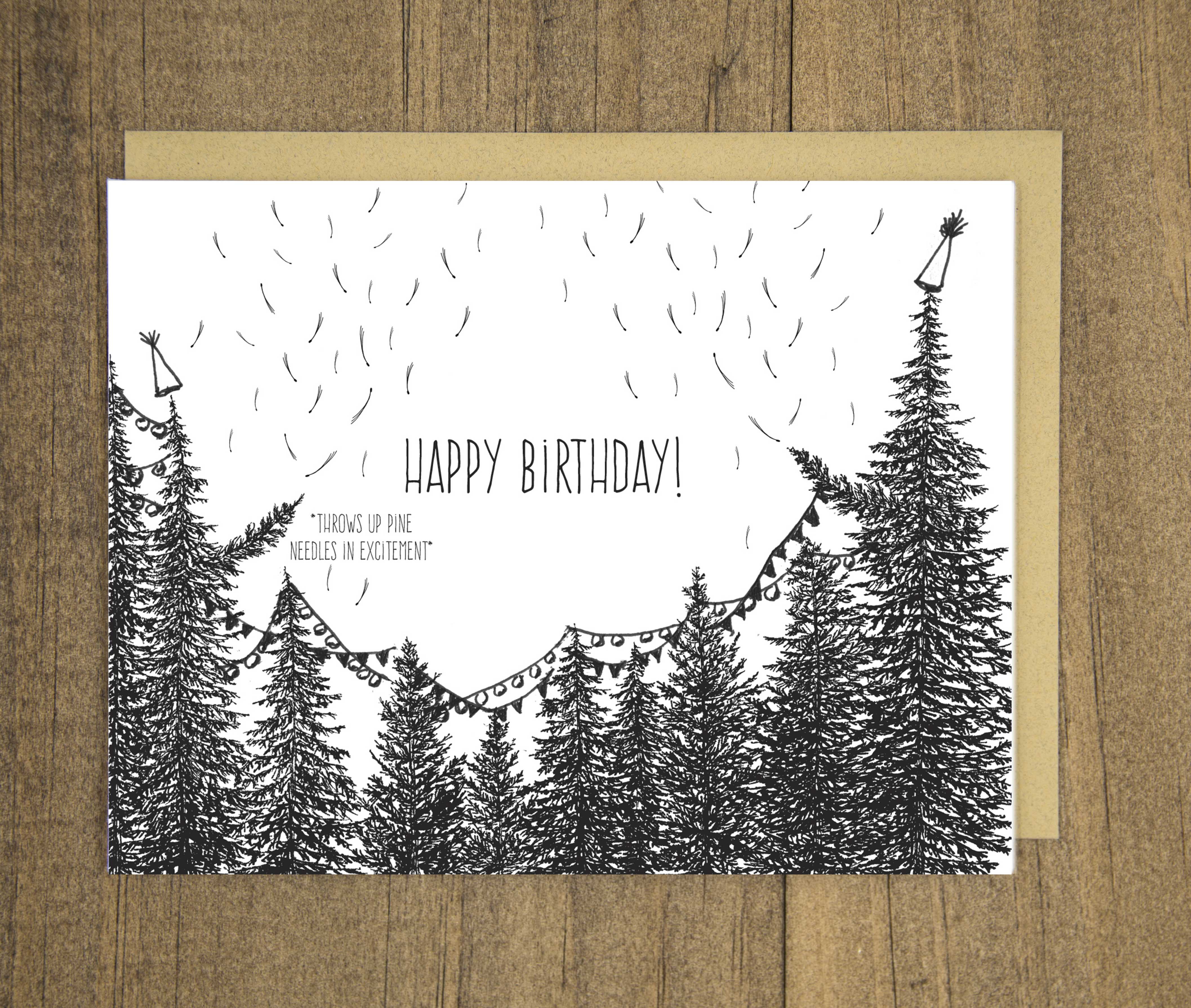 Happy Birthday Letterpress Card