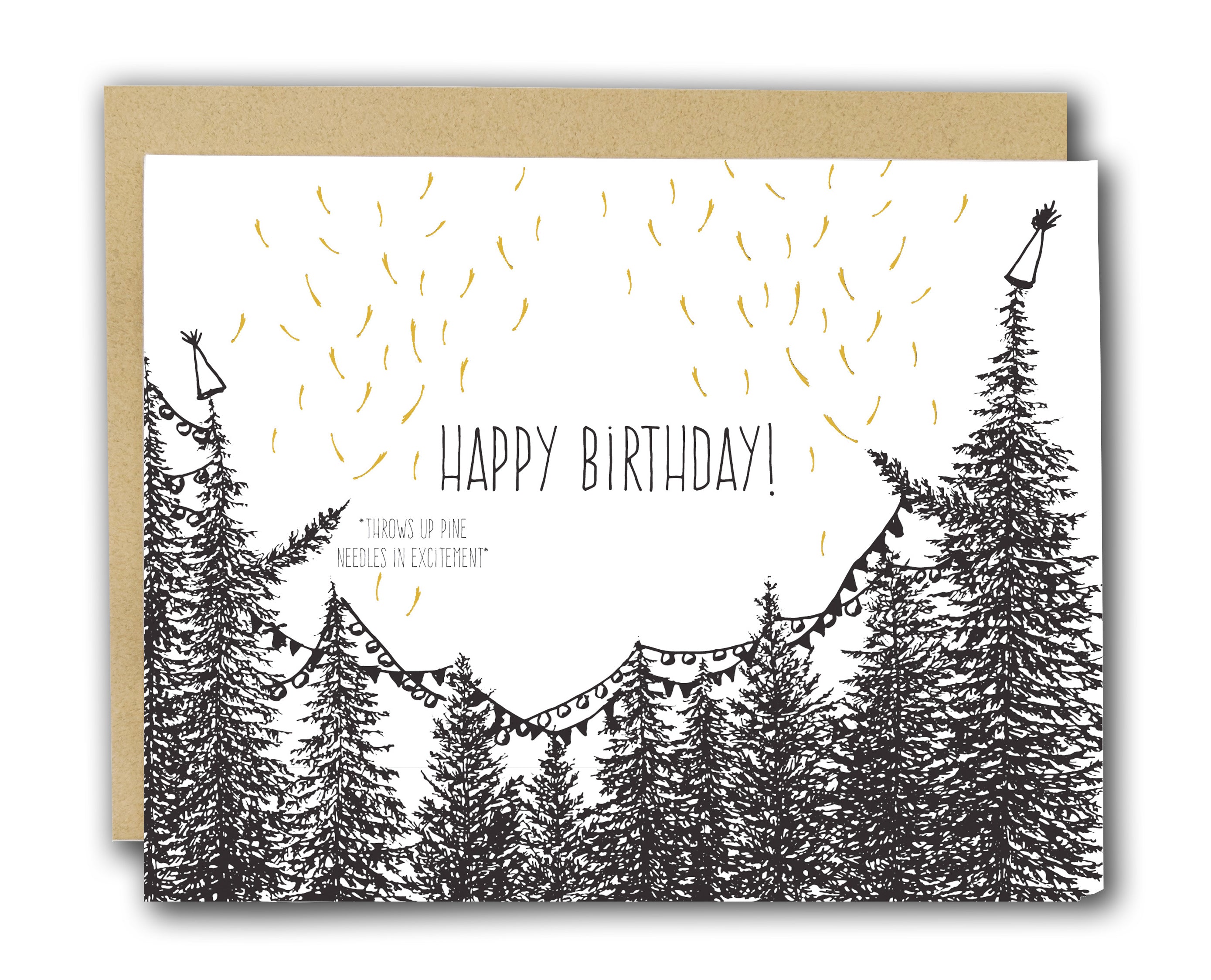 Happy Birthday Letterpress Card