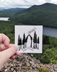 Hi Five Trees Sticker