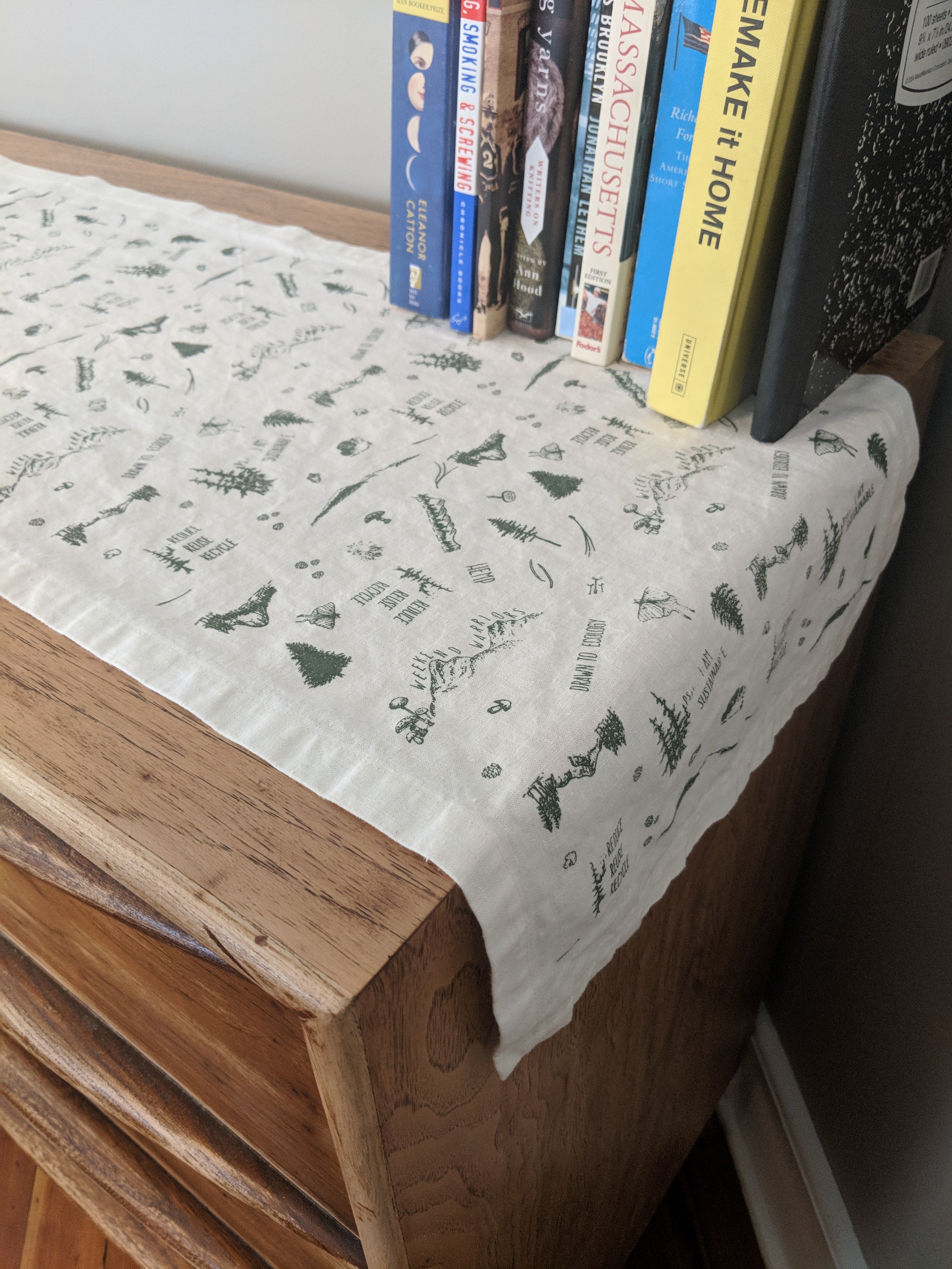 Hemp Table Runner Nature Design