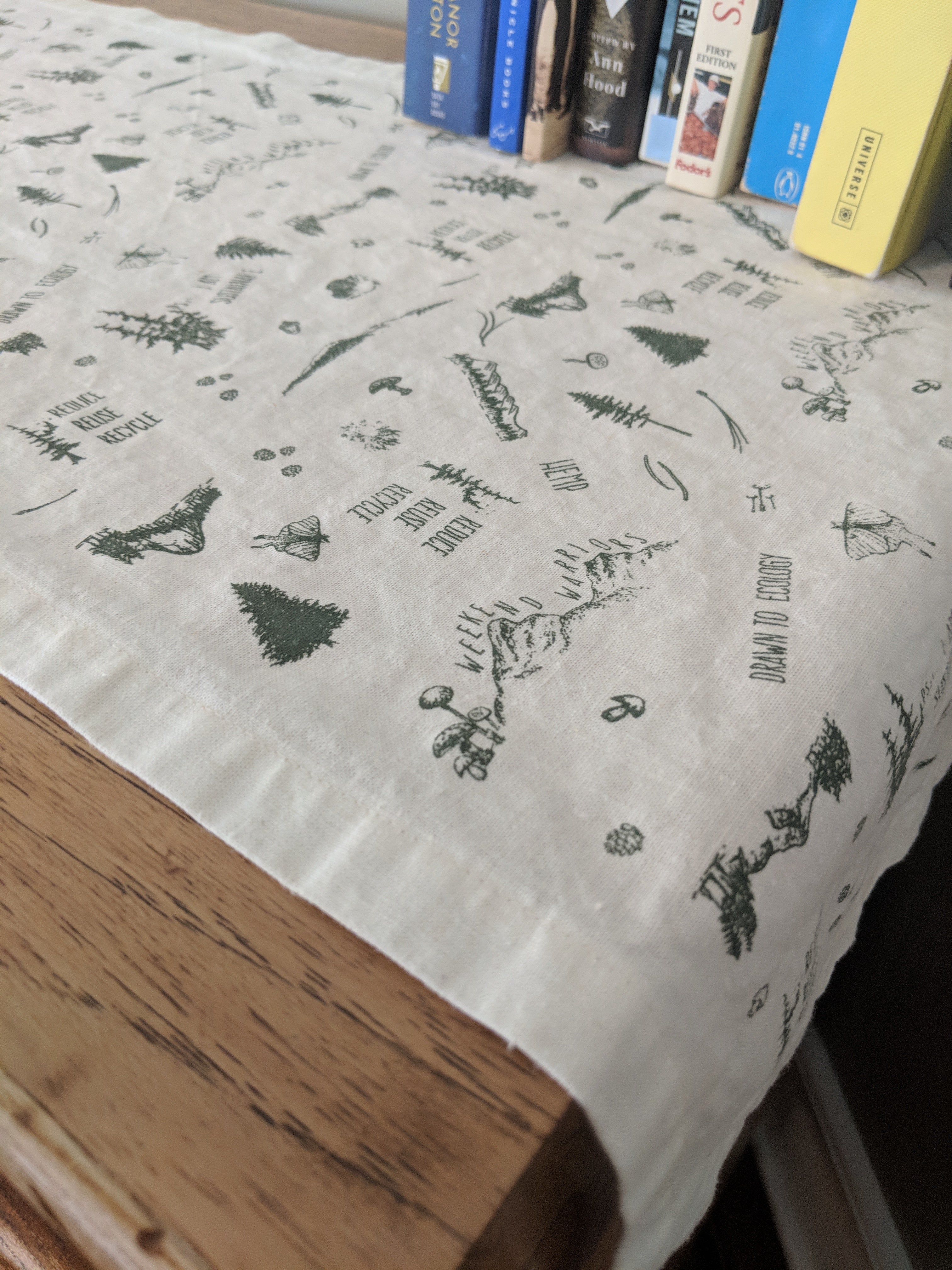 Hemp Table Runner Nature Design