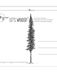 'Let's Adventure' Lassen Volcanic National Park Postcard
