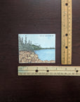 Otter Cliff Acadia National Park Watercolor Sticker