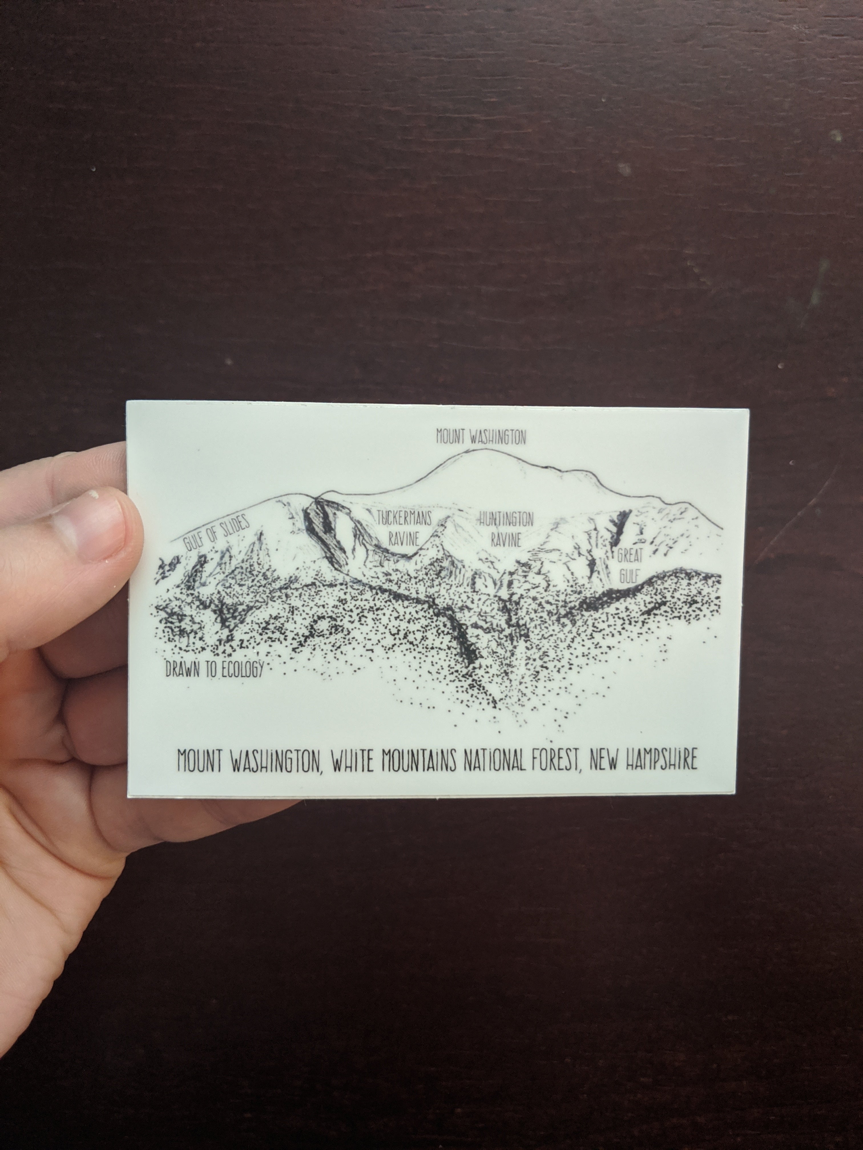 Mt. Washington Sticker