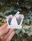 Anza-Borrego Ocotillo 'Hi Five' Sticker