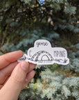 Gone Camping Sticker