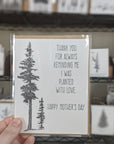 Mothers Day Card Mountain Hemlock