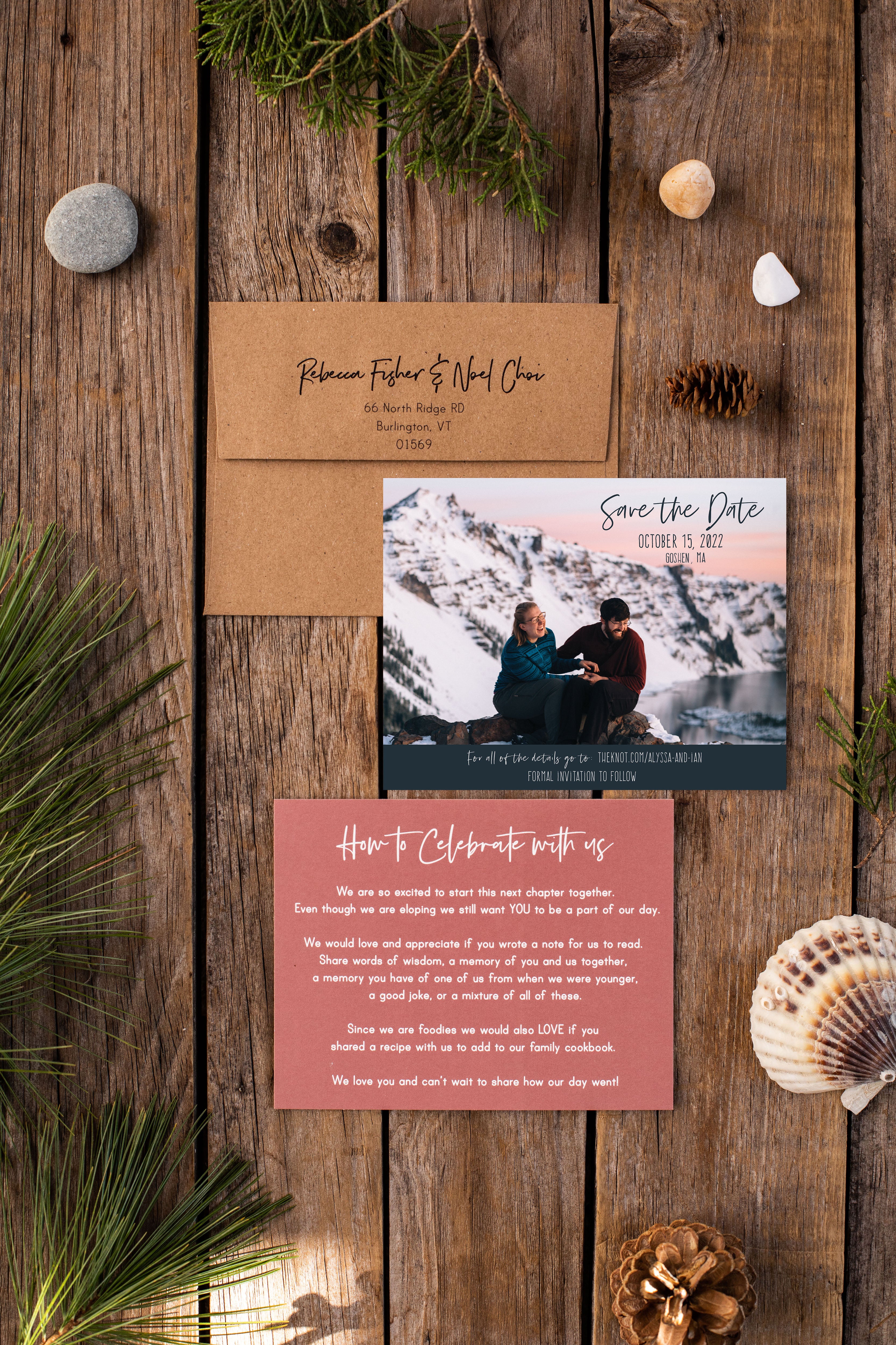 Save the Date Personalized Photo