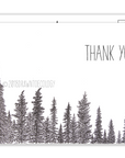 Thank you Trees Postcard
