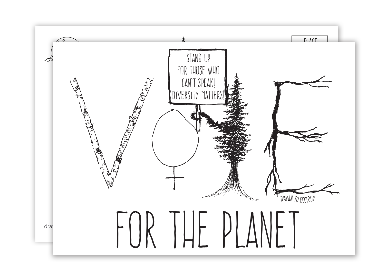 Vote for the Planet Postcard