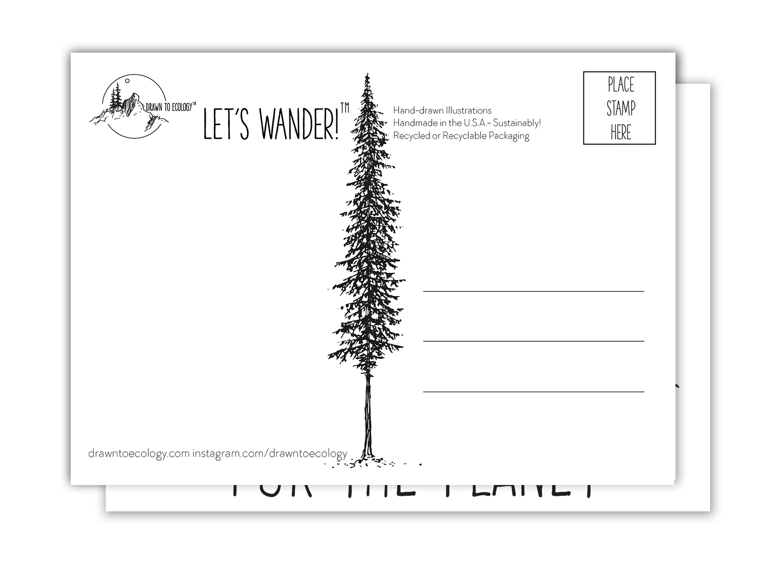 Vote for the Planet Postcard