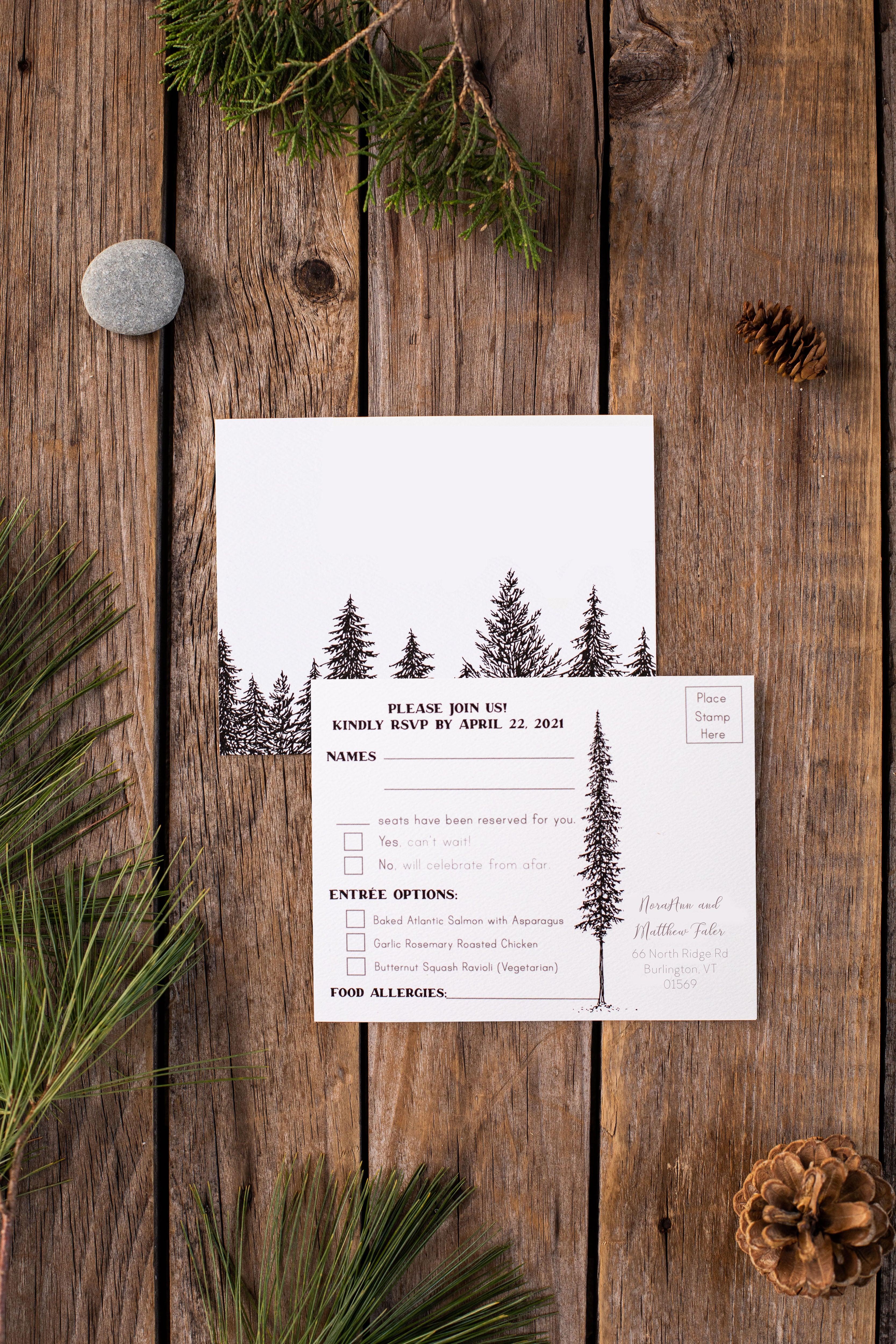 Monadnock Wedding RSVP