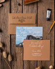 Elopement Announcement Personalized Photo