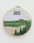 DIY Acadia National Park Embroidery Kit