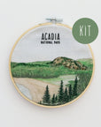 DIY Acadia National Park Embroidery Kit