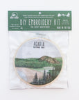 DIY Acadia National Park Embroidery Kit