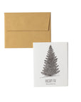 Balsam Fir Letterpress Card