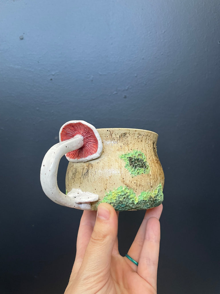 Stump Mushroom Mug No1