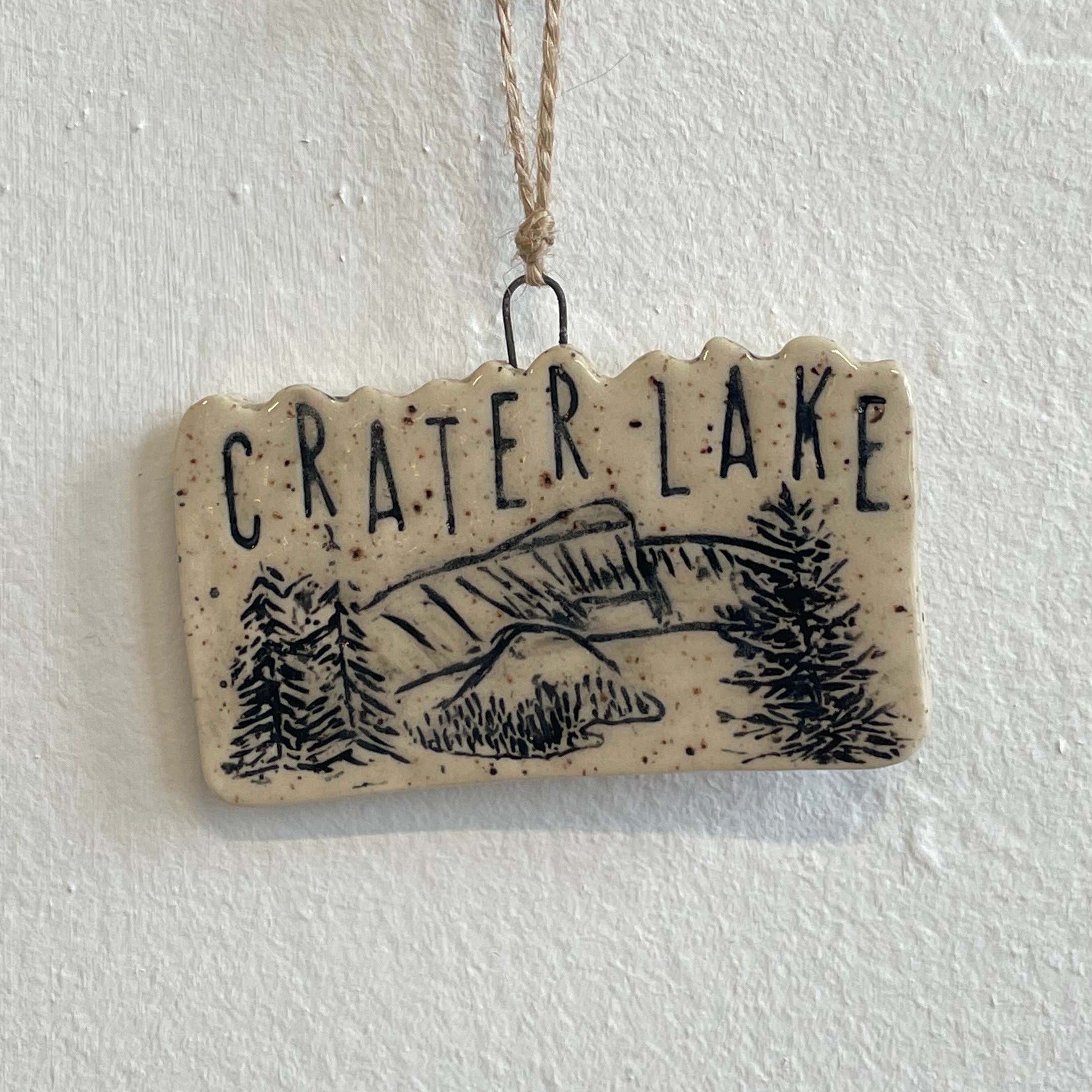Crater Lake Ornament No2