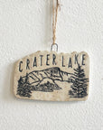 Crater Lake Ornament, No 1