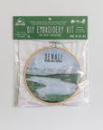 DIY Denali Wonder Lake Embroidery Kit