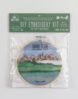 DIY Grand Teton National Park Embroidery Kit