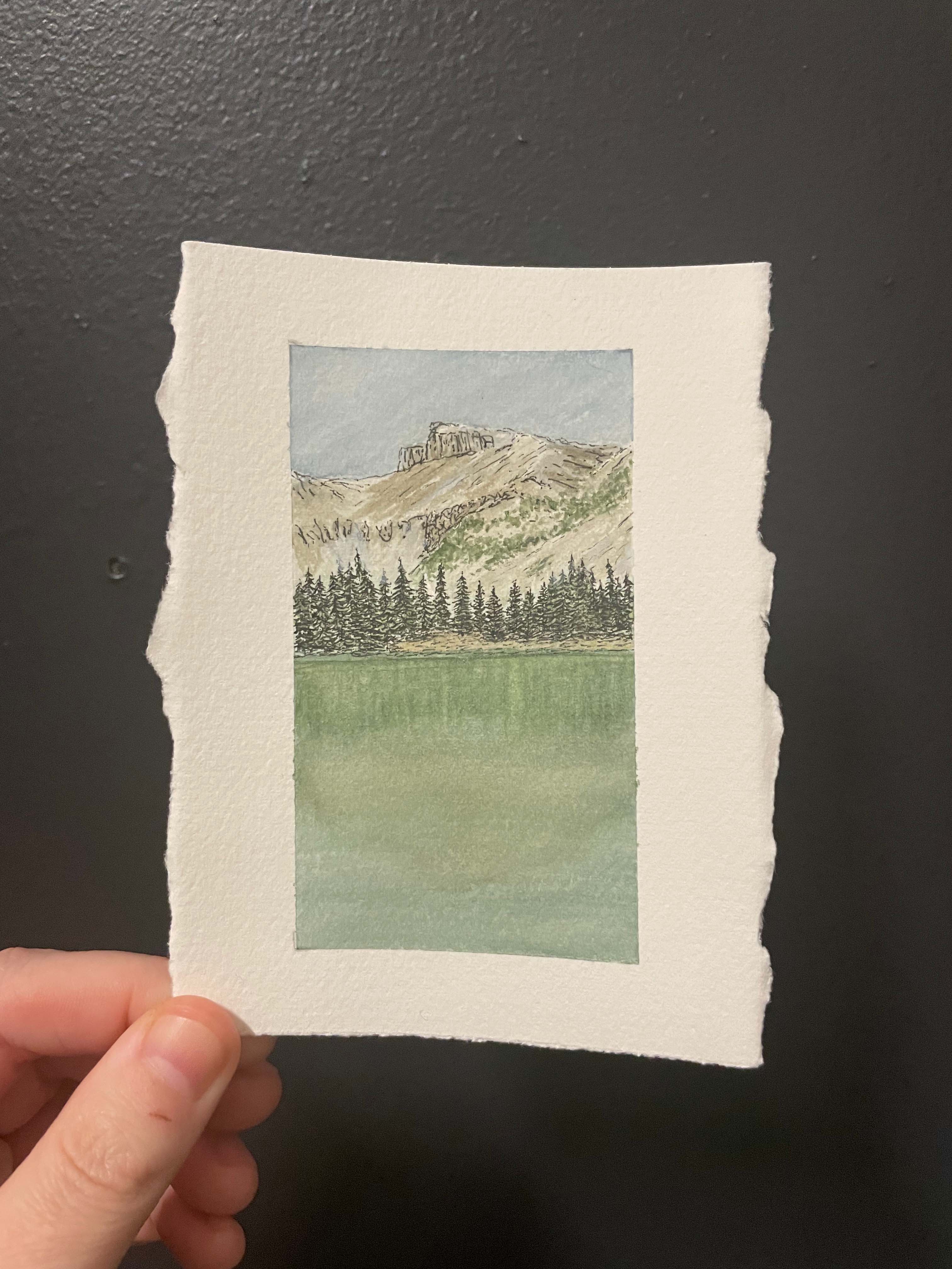 Great Basin National Park Mini Watercolor Original