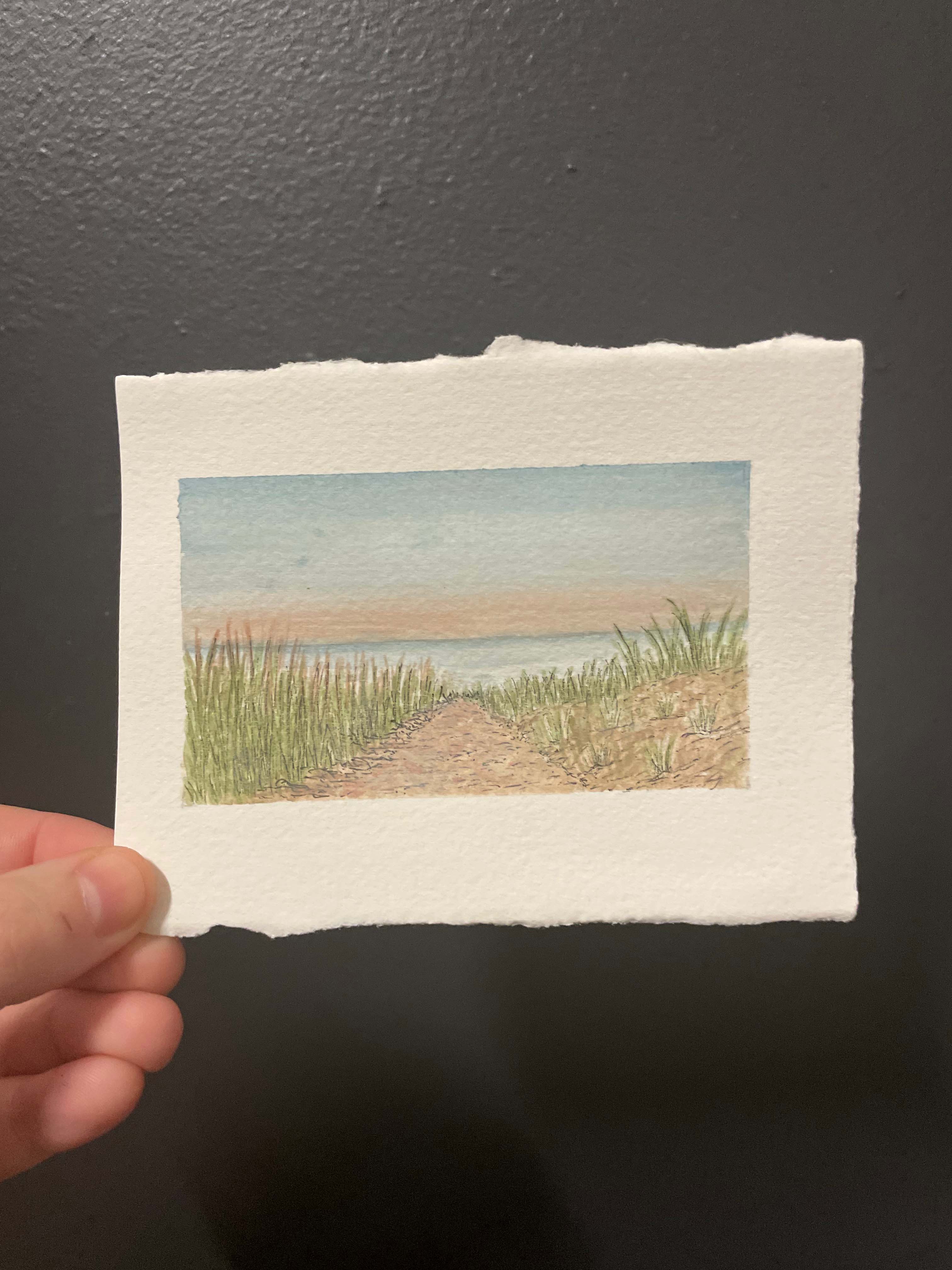 Indiana Dunes National Park Mini Watercolor Original