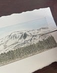 Katmai National Park & Preserve Mini Watercolor Original